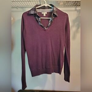 Croft & Barrow Maroon Sweater